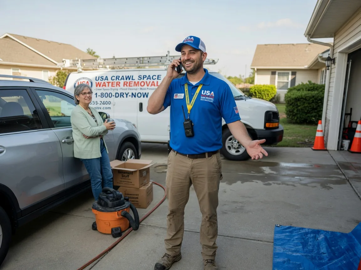 Crawl Space Water Removal Black Oak, AR FAQs
